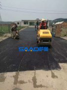 萨奥880小型压路机筑就沈阳农家院