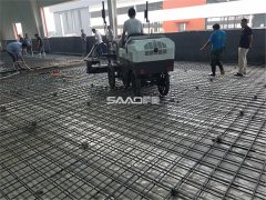 混凝土激光整平机施工后如何保护好地面？